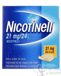 NICOTINELL 21 MG/24 H 21 PATCH transdermales Pflaster