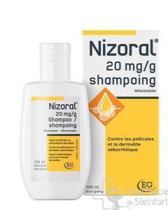 NIZORAL 2% SHAMPOOING Pellicules dermatite séborrheique 100 ML         