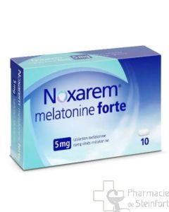 NOXAREM MELATONINE FORTE 5MG 10 Tabletten