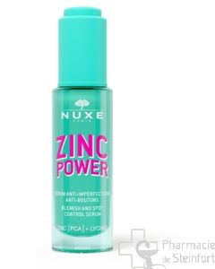 NUXE ZINC POWER SERUM GEGEN HAUTUNREINHEITEN 30ML