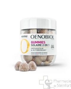 OENOBIOL SUN BRONZE 60 GUMMIES 