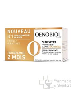 OENOBIOL SUN EXPERT PREPARATEUR SOLEIL PEAU SENSIBLE 2X30 CAPSULES