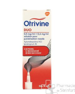 Otrivine Otriven Duo Nasenspray 1 Flacon 10 ml