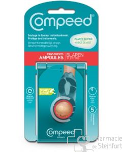 COMPEED AMPOULES PLANTE DU PIED  5 PANSEMENTS