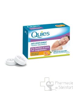 QUIES ANTI-SCHNARCH ZITRUS 12 LUTSCHTABLETTEN