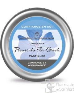 FLEURS DE BACH PASTILLES CONFIANCE (COURAGE ET ASSURANCE) 50 G