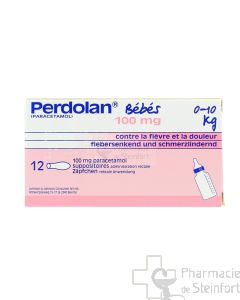 PERDOLAN BABY 100 MG 12 ZÄPFCHEN