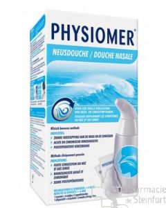 PHYSIOMER DOUCHE NASALE + 6 SACHETS SEL MER