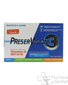 PRESERVISION 3 + VITAMINE D 60 KAPSELN