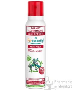 PURESSENTIEL Mückenschutz + Beruhigendes SPRAY 200 ML