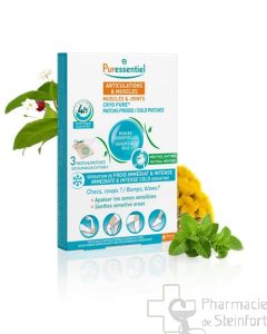 PURESSENTIEL MUSKELN & GELENKE 3 KÄLTEPFLASTER CRYO PURE