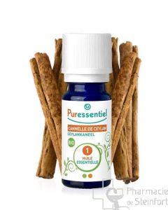 PURESSENTIEL HUILE ESSENTIELLE CANNELLE DE CEYLAN BIO 5 ML
