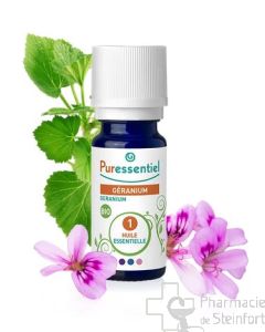 PURESSENTIEL HUILE ESSENTIELLE DE GERANIUM BIO 5 ML