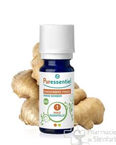 PURESSENTIEL HUILE ESSENTIELLE DE GINGEMBRE BIO 5 ML