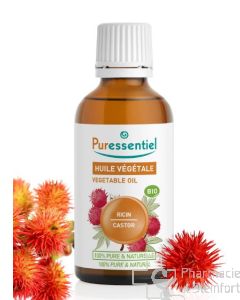 PURESSENTIEL HUILE VEGETALE RICIN BIO 50 ML