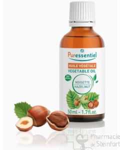 PURESSENTIEL HUILE VEGETALE NOISETTE BIO 50 ML