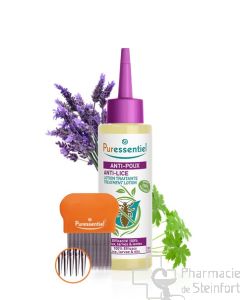 PURESSENTIEL ANTI-LÄUSE LOTION 100 ML + KAMM