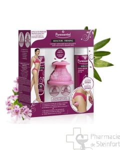 PURESSENTIEL MINCEUR COFFRET ANTI-CELLULITE 2X 100ML HUILES SECHES + VENTOUSE CELLULI VAC