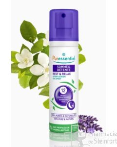 PURESSENTIEL Entspannter Schlaf Umgebungsspray MIT 12 ÄTHERISCHEN ÖLEN 200ML