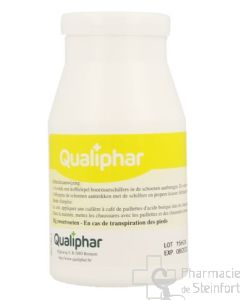 BORSÄURE PAILLETTES ÜBERMÄSSIGES SCHWITZEN QUALIPHAR 100 G