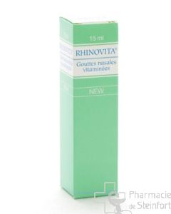 RHINOVITA GOUTTES NASALES VIT 15 ML