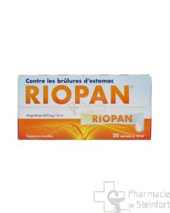 RIOPAN GEL SUSPENSION  800 MG 20 BEUTELN 10 ML