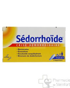 SEDORRHOIDE HÄMORROIDEN 8 ZÄPFCHEN