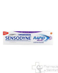 SENSODYNE RAPID RELIEF Sensibilité Dentaire DENTIFRICE 75 ML