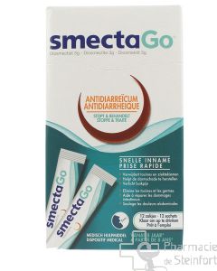 SMECTA GO  diarrhée 12 STICKS