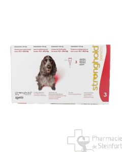 Stronghold 120 mg 3 Pipetten Hunde 10.1 - 20 kg