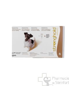 STRONGHOLD 60 MG 6 PIPETTES CHIEN 5,2-10 KG