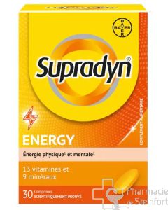 SUPRADYN ENERGY multivitamines 30 Comprimés NF