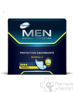 TENA MEN EXTRA PROTECTION ABSORBANTE NIVEAU 2  20 PROTECTIONS             