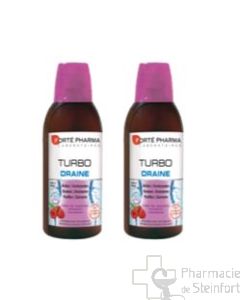 TURBODRAINE FRAMBOISE OFFRE DUO 2X500 ML