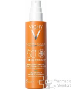 Vichy Capital Sonnenschutz Spray Fluid Zellschutz LSF50+ 200 ml