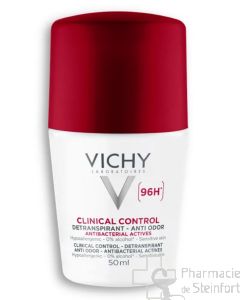 VICHY DEO ROLL DETRANSPIRANT CLINICAL CONTROL 96H 50ML