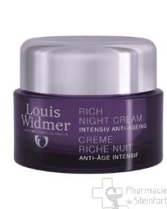 WIDMER ANTI AGE INTENSIF CREME RICHE NUIT PARFUME 50ML