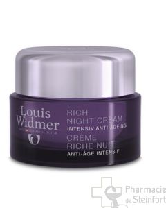 WIDMER CREME RICHE NIGHT OHNE PARFUM 50ML