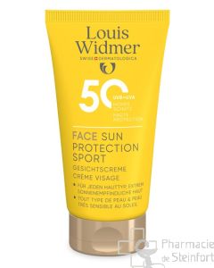 Widmer Sun Protect Face Sport SPF50 non parfumé 50 ml