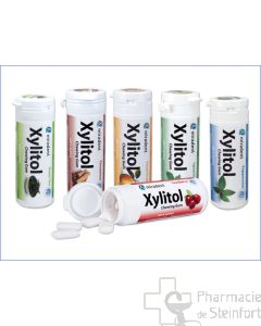 MIRADENT XYLITOL CHEWING GUM CANNEBERGE 30 Pièces