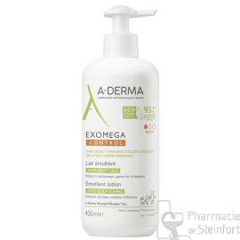 ADERMA EXOMEGA CONTROL LAIT EMOLLIENT ANTI-DÉMANGEAISONS 400 ML NF