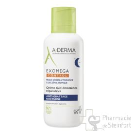 Aderma Exomega Control reparierende Nachtcreme gegen Juckreiz 400 ml