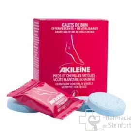 AKILEINE GALETS DE BAIN EFFERVESCENTS REVITALISANTS 6x20 G      