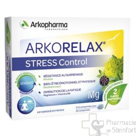 ARKORELAX STRESS CONTROL 30 Comprimés