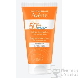 AVENE SONNENSCHUTZ CREME SPF 50+ OHNE PARFUM 50ML