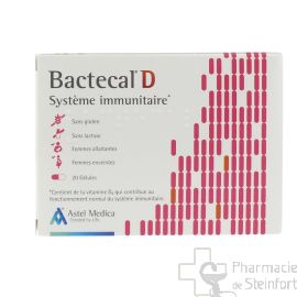 BACTECAL Probiotical D 20 Capsules