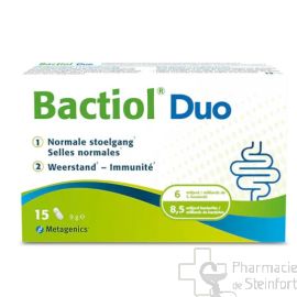 BACTIOL Probactiol DUO 15 CAPSULES
