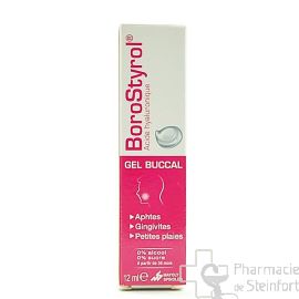 BOROSTYROL GEL BUCCAL 12 ML