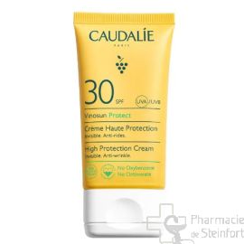 CAUDALIE VINOSUN CREME anti rides HAUTE PROTECTION SPF30 50ML