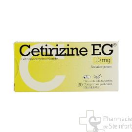 CETIRIZINE EG 10 MG 50 filmtabletten